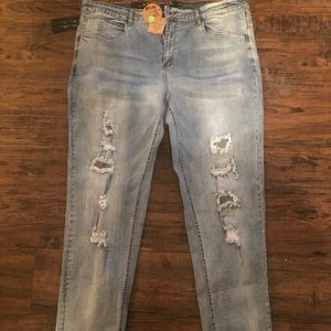 Boutique plus size jegging, sz 24 see details